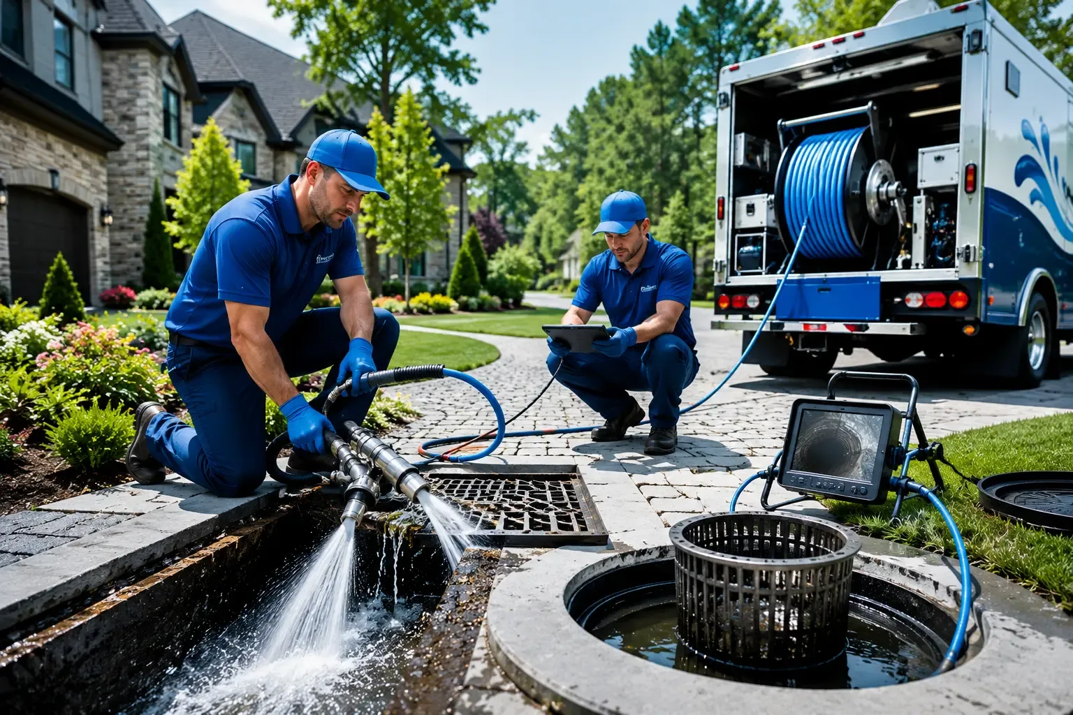 Local outdoor drain cleaning professionals in Feasterville Trevose, PA